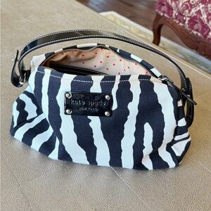 Kate Spade Zebra Stripe Clutch
